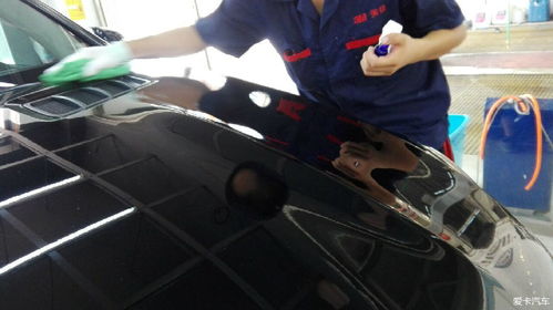 東營奔馳GLE320全車鍍晶體驗 美佳汽車服務中心的專業(yè)汽車美容服務解析